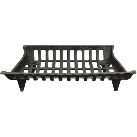 Panacea 15424 Cast Iron Fire Grate, Black, 24-Inch