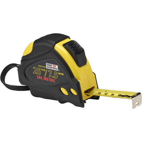 1 inch(s) x 25'/7.5m Rubber Tape Measure