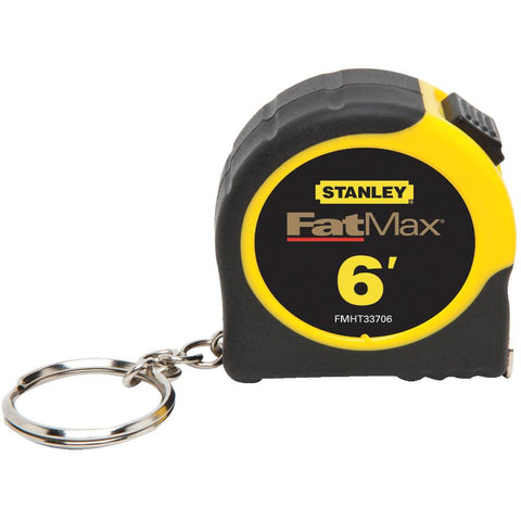 Stanley Fat Max FMHT33706W 1/2" X 6' Fatmax Keychain Tape Measure