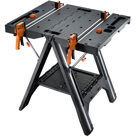 WORX WX051 Pegasus Folding Work Table with Quick Clamps