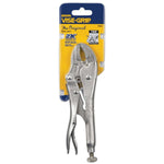 Irwin Vise Grip 0702L3 7" Curved Jaw Locking Pliers with Wire Cutter