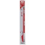 Milwaukee 48-00-5027 The Ax 12-Inch 5/8 Teeth Per Inch Super Sawzall Blade, 5 Pack