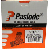 Paslode - 090025 - F16 2-1/2-Inch Galv Brad