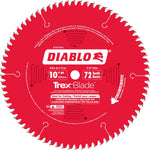 10 inch(s) 72 Tooth Carbide Composite Deck Circular Saw Blade