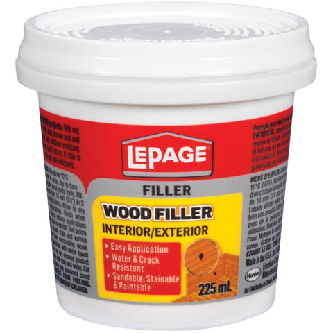 LePage Interior/Exterior Wood Filler 225 ml