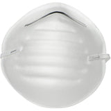 Disposable Dust Face Masks - with Flexible Nose Piece, 5 Pack