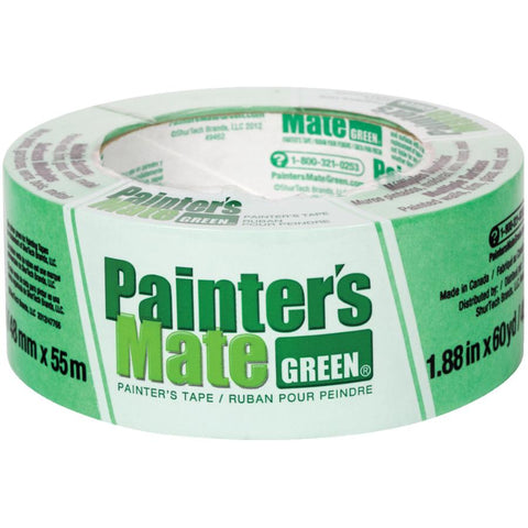 Painter's Mate 240447 8-Day Painting Tape, Green (Single Roll), 1.88"x 60 yd