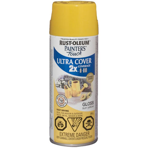 Painter's Touch 2X Ultra Cover Gloss in Sun Yellow, 340g