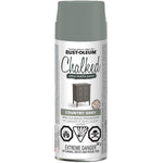 Rust-Oleum Chalked Ultra Matte Spray Paint in Country Grey, 340g, Country gray (302824)