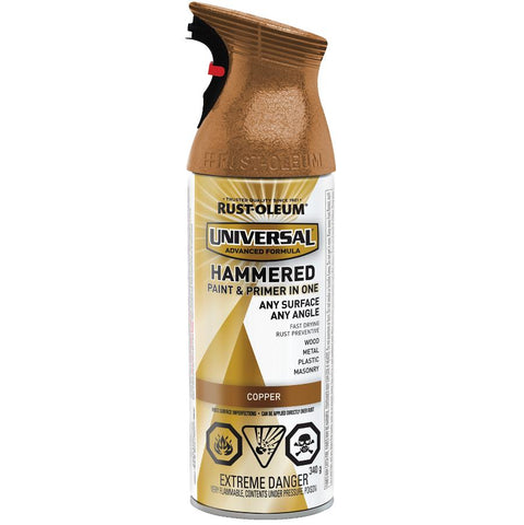 Rust-Oleum Universal Enamel Hammered Finish in Copper, 340g