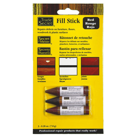 Wood Fill Sticks - Red Tones, 3 Pack