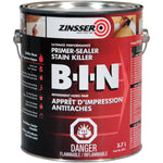 Zinsser B-I-N Shellac-Base Primer, 1-Gallon, White