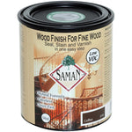 SamaN SAM-310-1L Interior One Step Wood Seal, Stain and Varnish �Oil Based Odorless Dye & Protection for Furniture, Fine Wood & Floors (Coffee SAM-310, 32 oz)