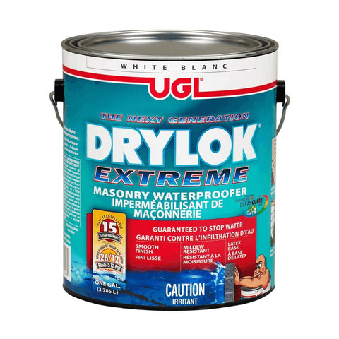 3.78L Extreme White Drylok Latex Waterproofer Paint