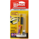 LePage Super Glue All Plastics 2g + 4ml Ct,