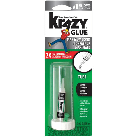 Krazy Glue Maximum Bond Tube, 2ml (10810)