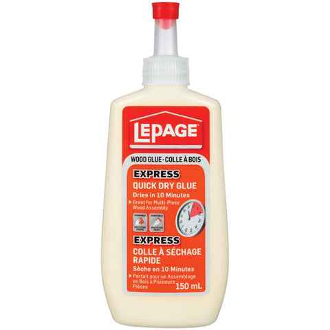 LePage Express Quick Dry Wood Glue 150 ml