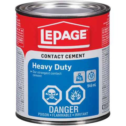 LePage Heavy Duty Contact Cement 946 ml