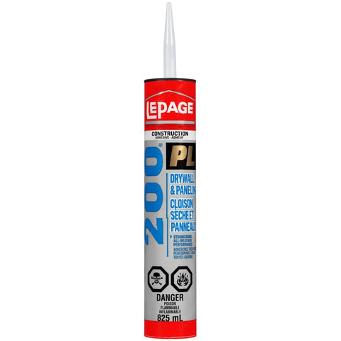 LePage PL200 Drywall Construction Adhesive 825 ml