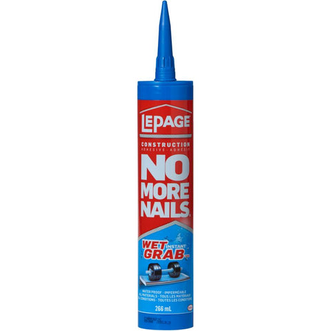 LePage No More Nails Wet Grab Construction Adhesive 266 ml