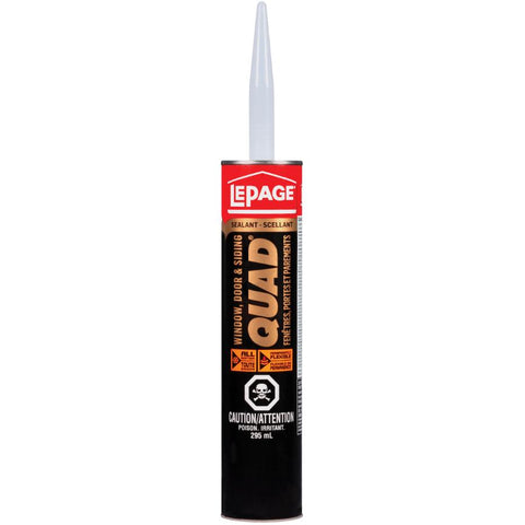 LePage Quad Window, Door & Siding Sealant 295 ml