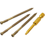 GRK RT ProPak Trim Head Composite Deck Screws, 8 by 2-1/2-Inch, 605-Count