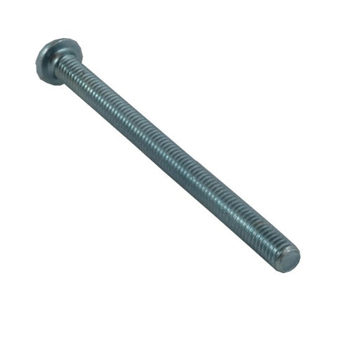 10 Pack #10-32 x 2-1/2" Zinc Plated Round Machine Screws