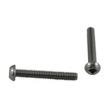 10 Pack #6-32 x 1-1/4" Stainless Steel Round Machine Screws