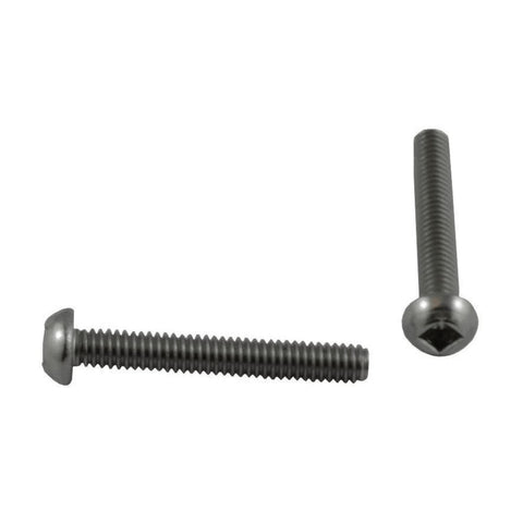 10 Pack #6-32 x 1-1/4" Stainless Steel Round Machine Screws