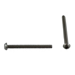 10 Pack #6-32 x 1-1/2" Stainless Steel Round Machine Screws