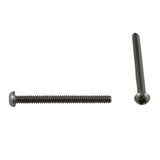 10 Pack #6-32 x 1-1/2" Stainless Steel Round Machine Screws