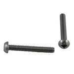 10 Pack #8-32 x 1-1/2" Stainless Steel Round Machine Screws