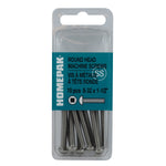 10 Pack #8-32 x 1-1/2" Stainless Steel Round Machine Screws