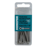 10 Pack #8-32 x 1-1/2" Stainless Steel Round Machine Screws