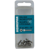 10 Pack #6-32 x 1/2" Stainless Steel Oval Head Machine Screws