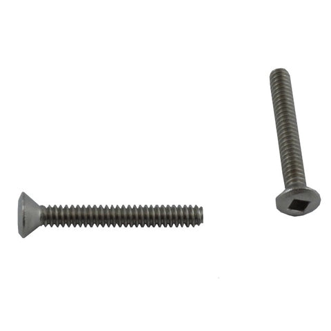 10 Pack #6-32 x 1" Stainless Steel Oval Head Machine Screws