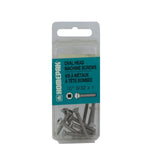 10 Pack #6-32 x 1" Stainless Steel Oval Head Machine Screws