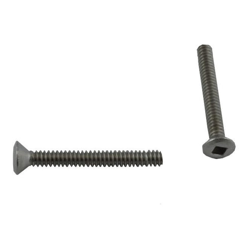 10 Pack #6-32 x 1-1/2" Stainless Steel Oval Head Machine Screws