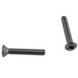 10 Pack #8-32 x 1" Stainless Steel Oval Head Machine Screws