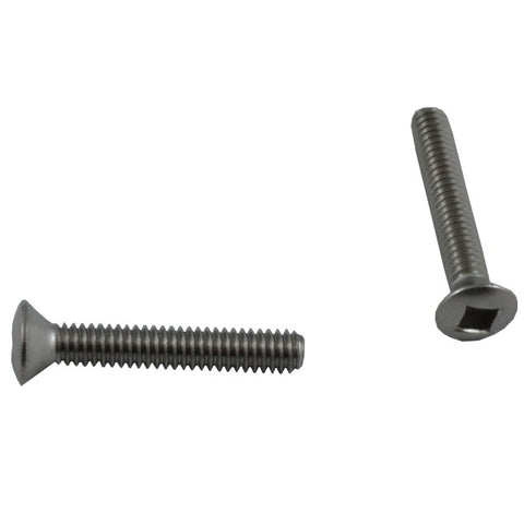 10 Pack #8-32 x 1" Stainless Steel Oval Head Machine Screws