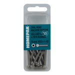 10 Pack #8-32 x 1-1/2" Stainless Steel Oval Head Machine Screws