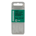 10 Pack #10-1/4" Counter-Sunk Cap Snap Bases
