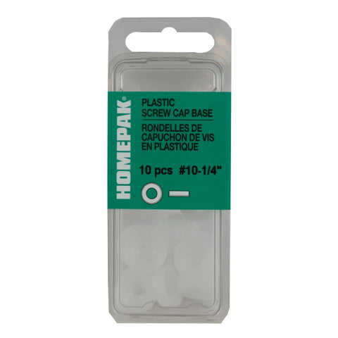 10 Pack #10-1/4" Counter-Sunk Cap Snap Bases