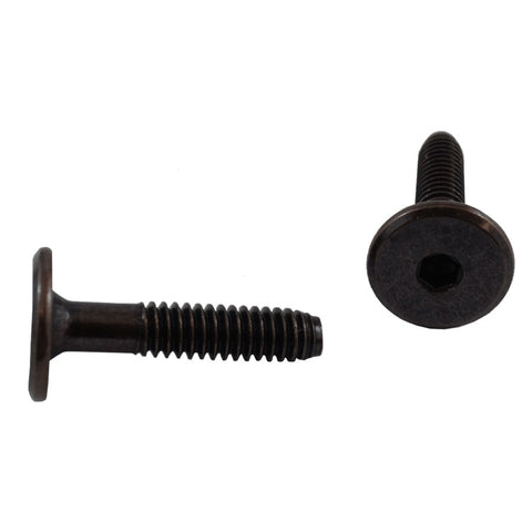 2 Pack 1/4" x 30mm Antique Bronze Connector Bolts