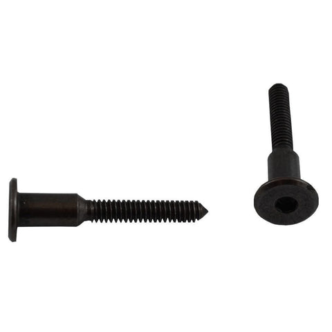 2 Pack 1/4"-20 x 2" Antique Bronze Shoulder Connector Bolts