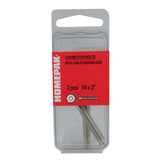 2 Pack 1/4" x 2" Nickel Plated Connector Bolts