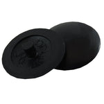 10 Pack #1 Black Plastic Screw Caps