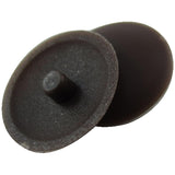 10 Pack #1 Brown Plastic Screw Caps