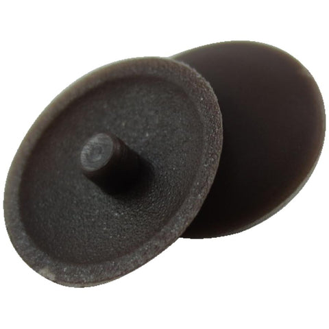 10 Pack #1 Brown Plastic Screw Caps