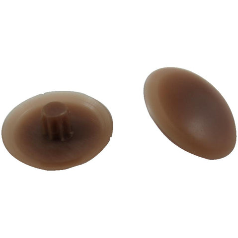 10 Pack #2 Brown Plastic Screw Caps